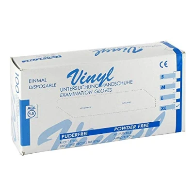 Abbildung von Vinyl Handschuhe Ungepudert Gr.XL 100 St