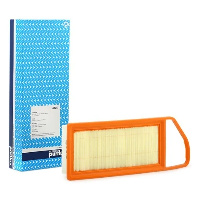 Abbildung von PURFLUX A1247 Luftfilter 63 140 385 Filtereinsatz PEUGEOT: 206 Schrägheck, 207 307 FORD: FIESTA 6, 5, Fusion Kombi