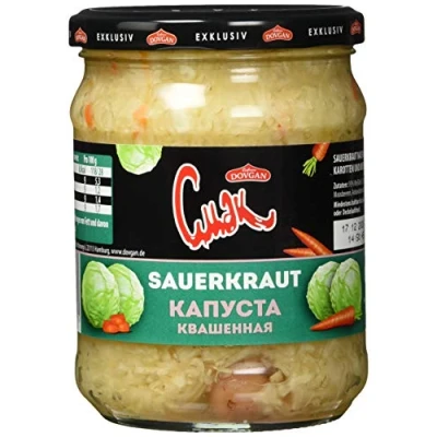 Abbildung von Dovgan Sauerkraut, 10er Pack (10 x 480 g)