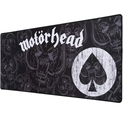 Abbildung von XXL Mauspad mit offizieller Motörhead Lizenz, das Leistung einem kühnen Design kombiniert, von der legendären Heavy Metal Band inspiriert wurde.
