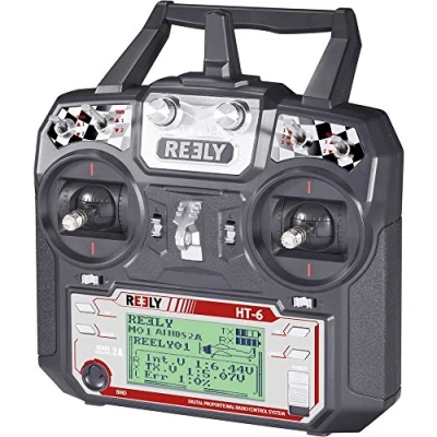 Abbildung von Reely HT 6 Hand Fernsteuerung 2.4 GHz Anzahl Kanäle: (1310037)
