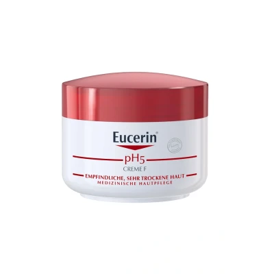 Abbildung von Eucerin Reichhaltige Creme PH5, Pflege FÜR Beanspruchte &amp; Rissige HAUT Gesichtscreme, Größe: 75 ml,