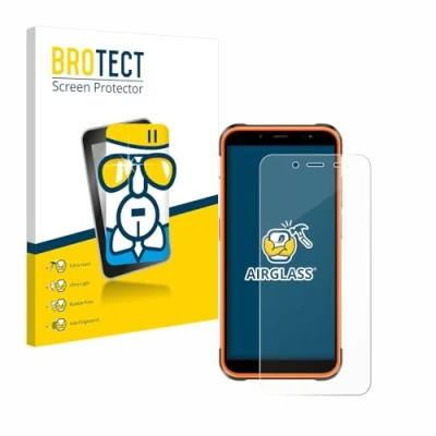 Abbildung von BROTECT Schutzglas für Ulefone Power Armor 16S Schutzfolie Panzer Folie Glas [Extrem Kratzfest 9H, Anti Fingerprint, Ultra Transparent]