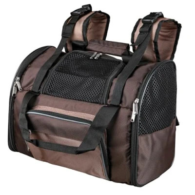 Abbildung von Trixie Shiva Backpack Brown/Beige 41x30x21 cm