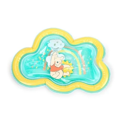 Abbildung von Bright Starts Disney Baby Winnie Puuh Once Upon a Tummy Time Bauchlage Wassermatte, Blau, Unisex, Neugeboren +
