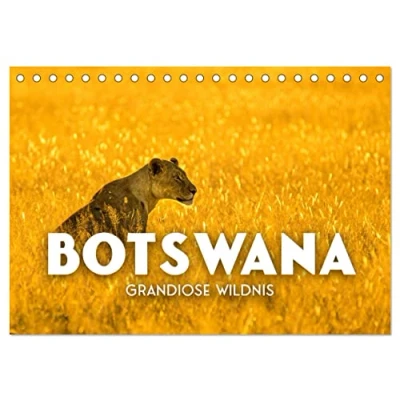Abbildung von Botswana Grandiose Wildnis (Tischkalender 2025 DIN A5 quer), CALVENDO Monatskalender