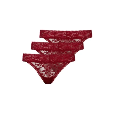Abbildung von Snocks Tangas AUS String, Damen, Größe: XL, Dunkelrot