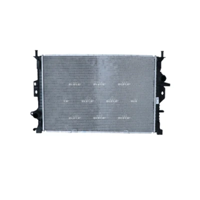 Abbildung von NRF EASY FIT 53812 Kühler, Motorkühlung Aluminium 672 455 27 mit Dichtring Kühlrippen gelötet VOLVO: V70 3, S80 II, XC60 I, FORD: S Max Mk1, FOCUS 3