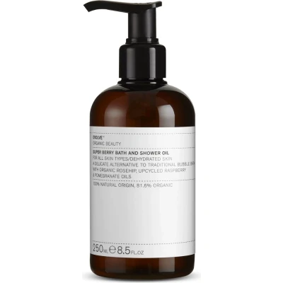 Abbildung von Evolve Organic Beauty Super Berry BATH AND Shower OIL Körperöl, Größe: 250 ml,