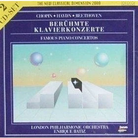 Abbildung von Berühmte Klavierkonzerte Chopin, Haydn, Beethoven CD