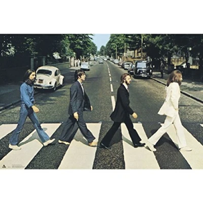 Abbildung von Grupo Erik Poster Beatles Abbey Road 91,5 x 61 cm