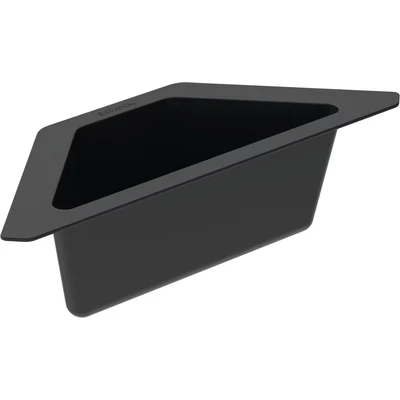 Abbildung von Schock Schale Resteschale, Eckschale, Kunststoff, aus Kunststoff in schwarz