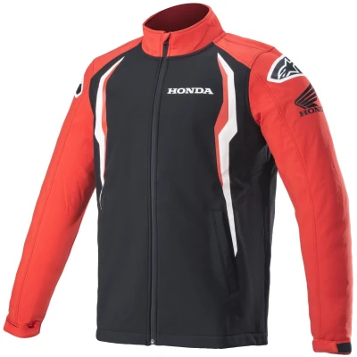 Abbildung von Alpinestars Motorradjacke Honda Softshell Jacke rot / schwarz XL