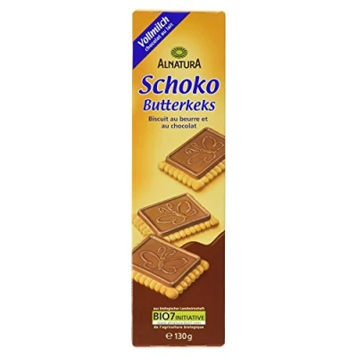Abbildung von Alnatura Bio Schoko Butterkeks, Vollmilch, 6er Pack (6 x 130 g)