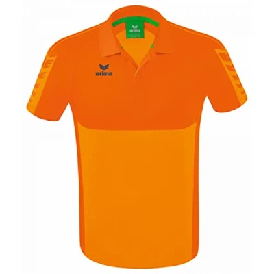 Abbildung von Erima Teamsport SIX Wings Poloshirt, Herren, Größe: Large, Orange