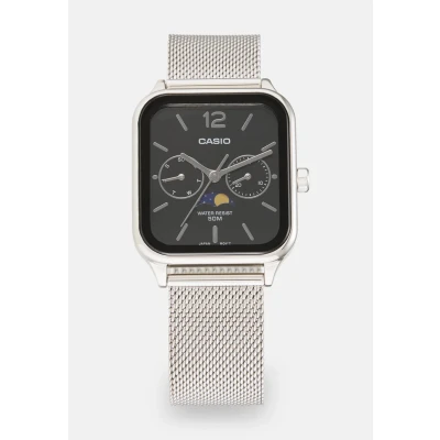 Abbildung von CASIO TIMELESS COLLECTION Quarzuhr, Armbanduhr, Herrenuhr, Damenuhr, Datum, Mondphase