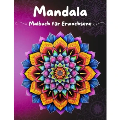 Abbildung von Mandala Malbuch für Erwachsene: 50 wunderschöne Mandalas zum Ausmalen Erwachsene