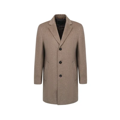 Abbildung von Bugatti Mantel MIT Reverskragen Kurzmantel, Herren, Größe: 50, Beige