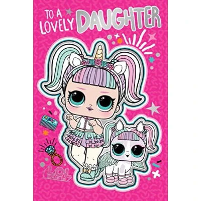 Abbildung von LOL Surprise LO014 Geburtstagskarte &quot;Daughter&quot;