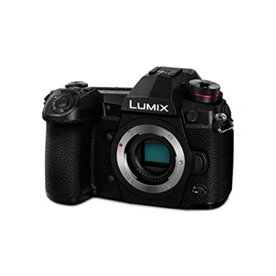 Abbildung von Panasonic DC G9EG K Lumix G Systemkamera (20 MP, 4K/6K, Dual I.S., OLED Sucher, WiFi, Staub und Spritzwasserschutz, schwarz)