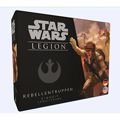 Abbildung von Atomic Mass Games, Star Wars: Legion Rebellentruppen, Erweiterung, Tabletop, 2 Spieler, Ab 14+ Jahren, 120 180 Minuten, Deutsch