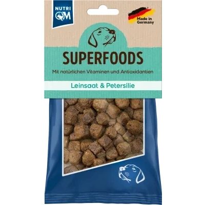 Abbildung von NutriQM Superfoods Leinsaat &amp; Petersilie, 150 gr. 6er Set