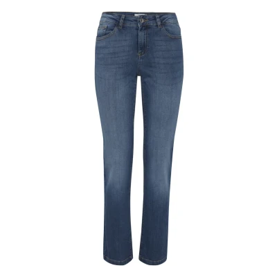 Abbildung von b.young Bylola Byluni Jeans Slim Fit, Damen, Größe: 26, Ligth blue denim
