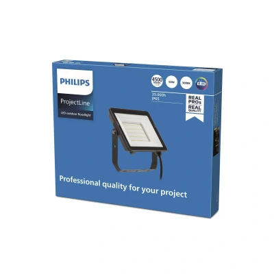 Abbildung von Philips ProjectLine Flutlicht, 50W, 3000K, schwarz