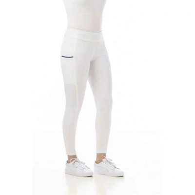 Abbildung von Riding World Reitleggings Agadir Damen Weiß 38