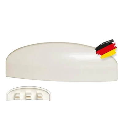 Abbildung von BAUHELD® Fenster Wasserschlitzkappen 30 35 mm [30 Stück] Abdeckung aus beständigem ASA Kunststoff [Made in Germany] Zum Auffangen von Kondenswasser am Fensterrahmen Lüftungsschlitz RAL 9016