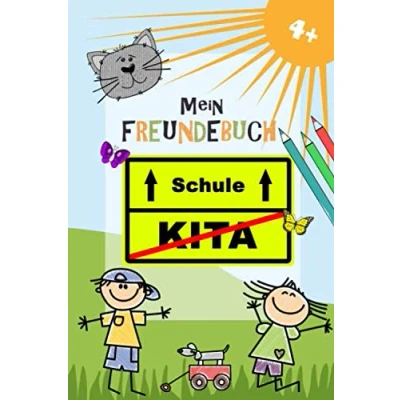 Abbildung von Mein Freundebuch: das perfekte Freundebuch für letzte Jahr in der Kita. Ein tolles Erinnerungsalbum an die schöne Zeit Kita