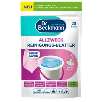 Abbildung von Dr. Beckmann Allzweck Reinigungs Blätter SPRING FRESH, 20 Allzweckreiniger (1 St)