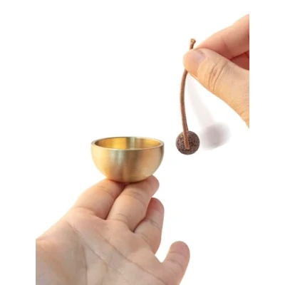 Abbildung von Klangschalen Set, Klangschalen, Meditationsklangschale handgefertigt, für Yoga, Meditation, Achtsamkeit, Heilung &amp; Chakra Ausgleich