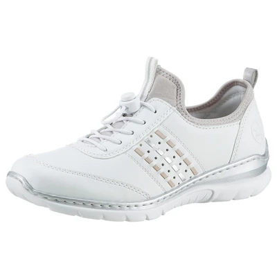 Abbildung von Rieker Sneaker low, Damen, Größe: 40, Weiss Schuhe