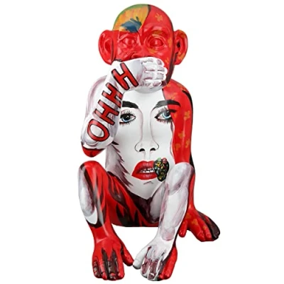 Abbildung von Casablanca by Gilde Tierfigur &quot;Skulptur Monkey&quot;