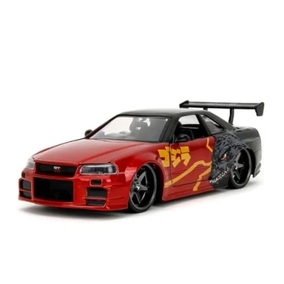 Abbildung von JADA Spielzeug Auto Modellauto Hollywood Rides Godzilla Nissan Skyline GTR 1:24 253253024