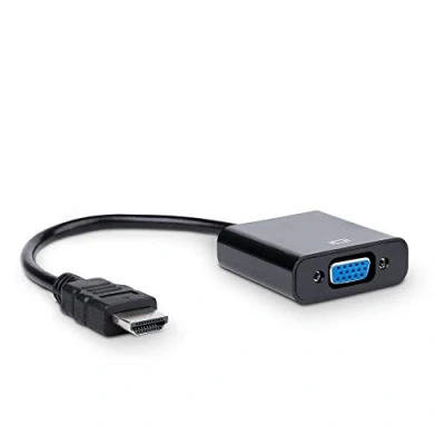 Abbildung von AKYGA AK AD 42 VGA auf HDMI Adapter Konverter Kabel Buchse Stecker 15cm