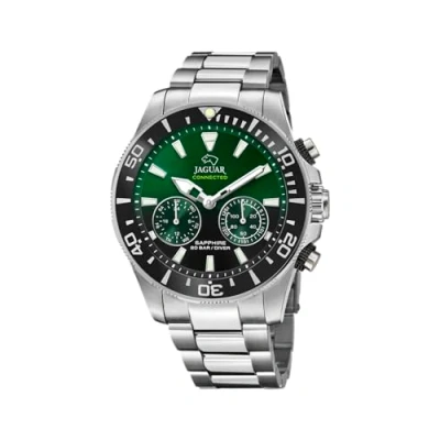 Abbildung von Jaguar Connected Kollektion Chronograph, Herren, Größe: One Size, Grün schwarz