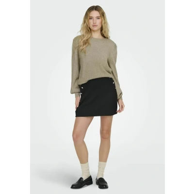 Abbildung von ONLY Onlkatia Strickpullover, Damen, Größe: Large, Feather gray
