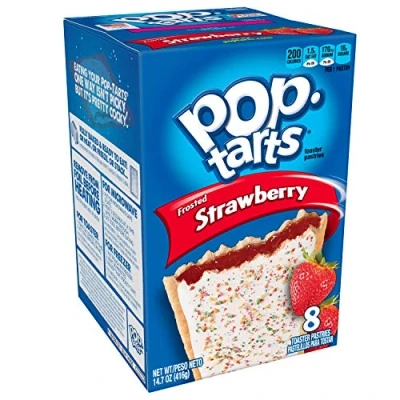 Abbildung von Kellogg&#039;s Pop Tarts Frosted Strawberry, 416gr