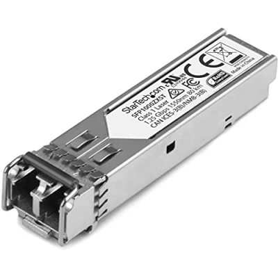 Abbildung von StarTech.com 1000BASE ZX Gigabit Transceiver LC Fiber MSA konform 80 km SFP Modul Single Mode 1550nm