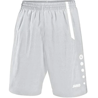 Abbildung von JAKO Kinder Sporthose Turin, Silbergrau/Weiß, 116, 4462