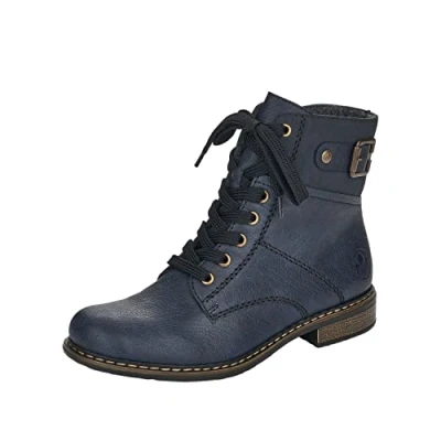 Abbildung von Rieker Glumianamur Schnürstiefelette ocean/pacific, Damen, Größe: 40, Ocean/pacific Schuhe