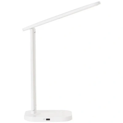 Abbildung von Brilliant Tischleuchte Vicari, LED wechselbar, Tageslichtweiß, Tischlampe weiß