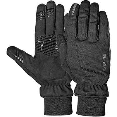 Abbildung von GripGrab Windster 2 Winddichte Winter Fahrradhandschuhe Gepolstert Gefüttert Thermo Touchscreen Radsport Handschuhe