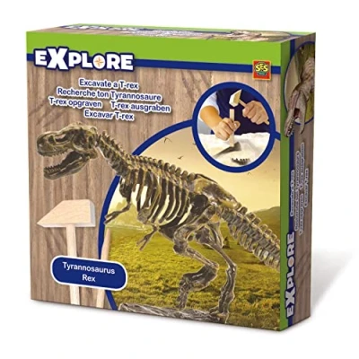 Abbildung von SES Creative Explore T Rex ausgraben Spiel, Mehrfarbig, 44