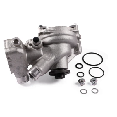 Abbildung von HEPU P195 Wasserpumpe inkl. Dichtungssatz, mit Zubehör, Dichtung mechanisch MERCEDES BENZ: S Klasse Limousine, G SUV, SSANGYONG: Kyron