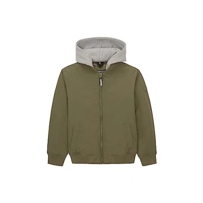 Abbildung von TOM Tailor MIT Abnehmbarer Kapuze Übergangsjacke für Kinder, Größe: 152, Dusty olive green