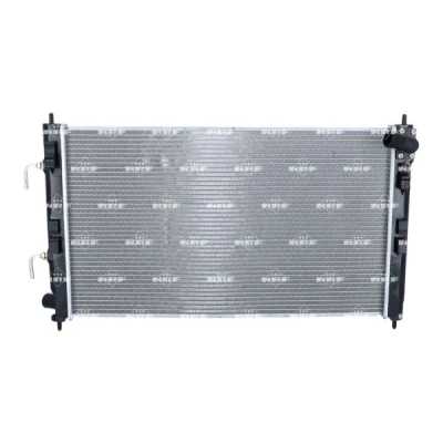 Abbildung von NRF 550047 Kühler, Motorkühlung Aluminium 700 108 16 Kühlrippen gelötet MITSUBISHI: Lancer 8 Limousine, Schrägheck