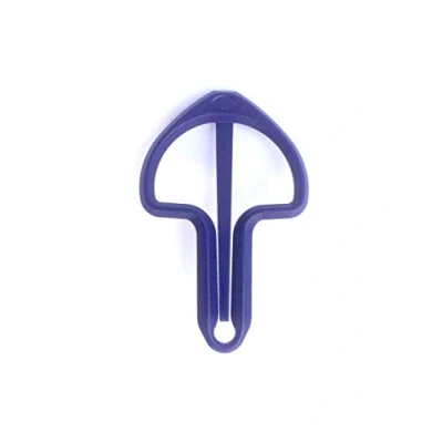 Abbildung von Maultrommel 6,5 cm, blau eloxiert
